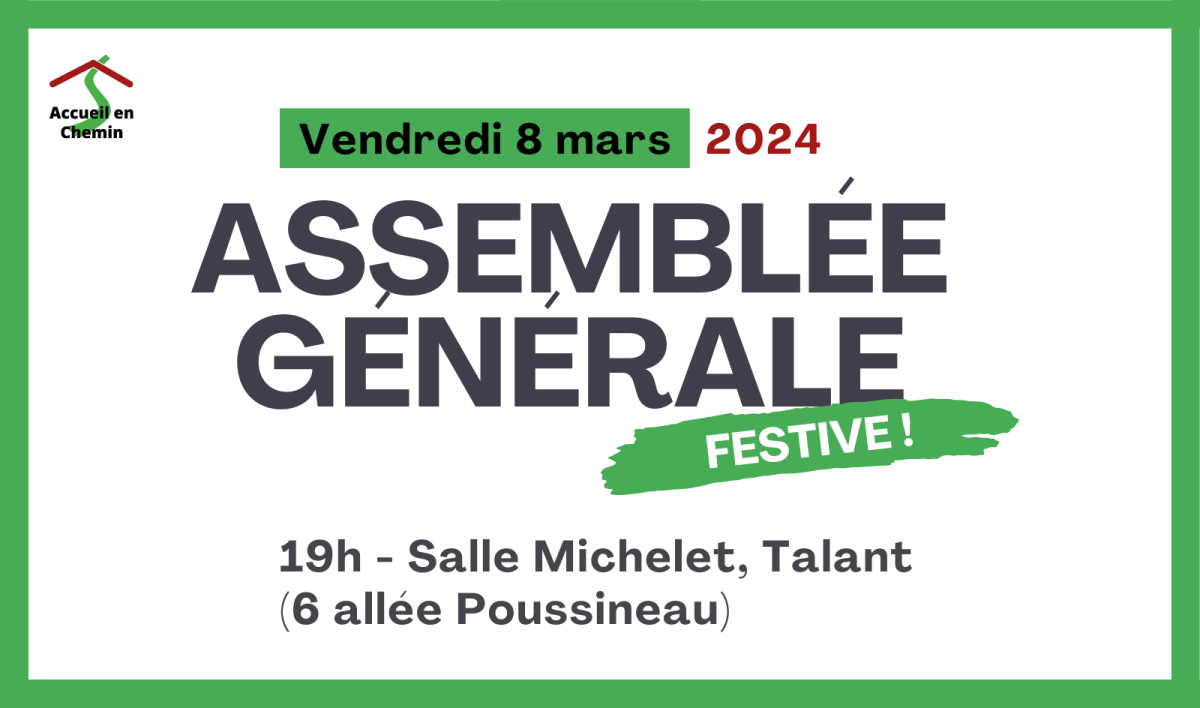 RDV le 8 mars&nbsp;!